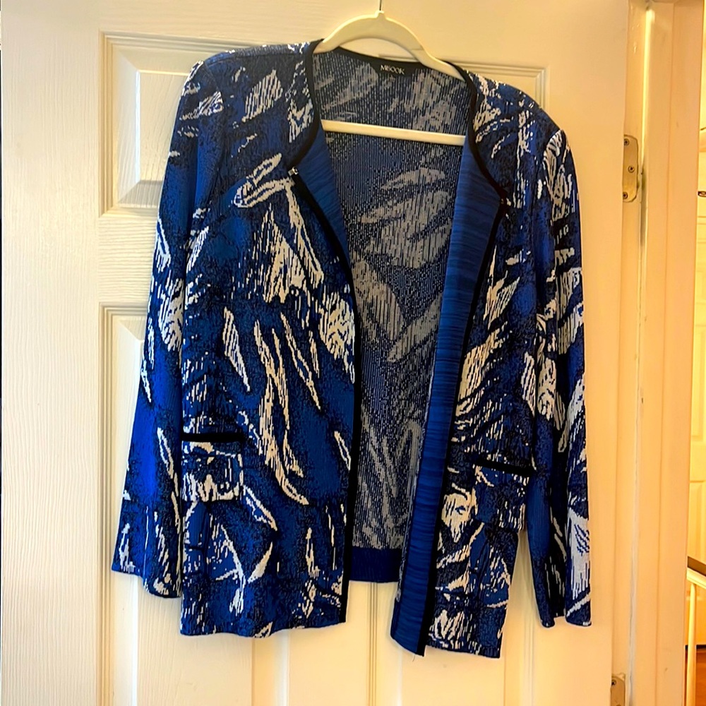 Misook knit jacket